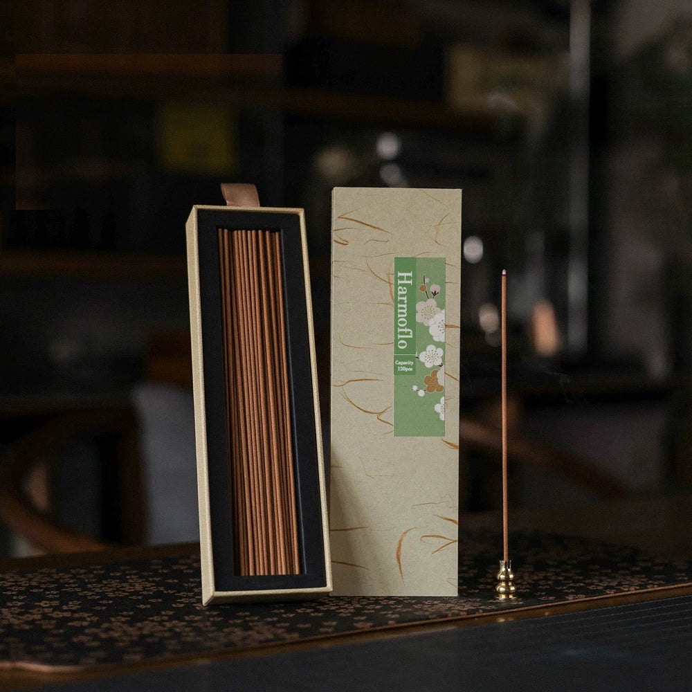 harmoflo Vnilla Incense Sticks 100 Gm Pack-100% Natural Insence Sticks -Organic Non Toxic - Charcoal Free - for Church,Aroma Therapy,Relaxation,Meditation