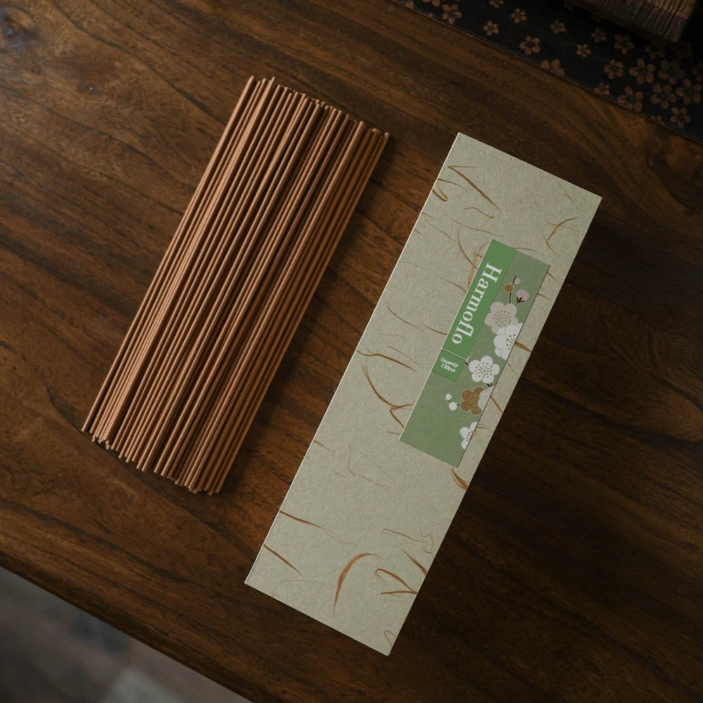 harmoflo Vnilla Incense Sticks 100 Gm Pack-100% Natural Insence Sticks -Organic Non Toxic - Charcoal Free - for Church,Aroma Therapy,Relaxation,Meditation