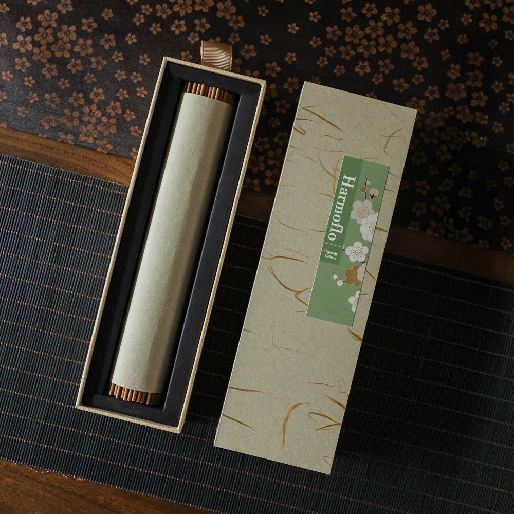 harmoflo Vnilla Incense Sticks 100 Gm Pack-100% Natural Insence Sticks -Organic Non Toxic - Charcoal Free - for Church,Aroma Therapy,Relaxation,Meditation